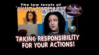 Taking Responsibility for Your Actions and One Card Tarot Reading #coaching #tarot