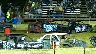 ROUSE PROMOTIONS NOV. 9th CONNERSVILLE INDIANA DEMOLITION DERBY MINI MOD CLASS