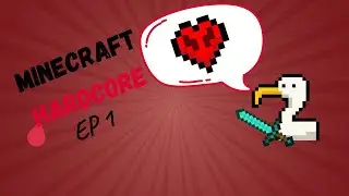 Hardcore Minecraft #1 – The Journey Begins With a STRANGE ENCOUNTER #minecraft