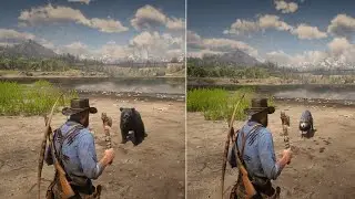 RDR2- All Animal Attack And Bite Animation Epic Wild Moments''Ep.28