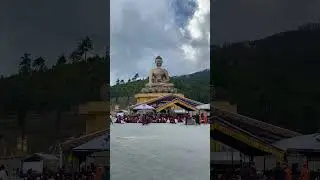 Biggest sitting Buddha statue in Thimphu, Bhutan #ommanipadmehum #buddhistmantra #foryou