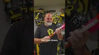 #cosplay #nerf #larp #dartzone #dartblaster #toy #nerfmod #toygun the Dartzone UV venom