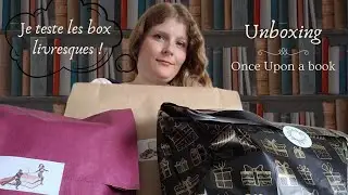 Pr&eacute;sentation des box livresques & Unboxing de la box de Septembre 2022 