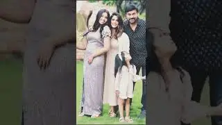 Chiranjeevi and with his Daughter and grand daughters ❤️👍#chiranjeevi #daughters #family #love