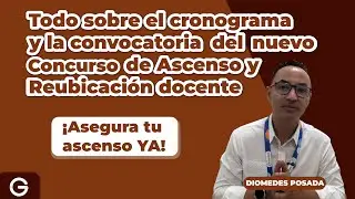 ¡Cronograma para el nuevo Concurso de Ascenso y Reubicación Docente! ¿Sabes si podrás participar? 🤔