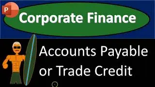 Corporate Finance - Accounts Payable or Trade Credit 805