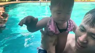 Swimming #autism #cute #downsyndrome #funny #myanmar 