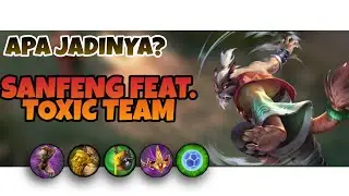 TOXIC CROWD CONTROL | TOP SANFENG | VAINGLORY CE GAMEPLAY