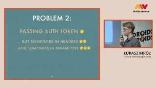 Mobile Warsaw #38 &ndash; Łukasz Mr&oacute;z &ndash; Flexible networking in Swift