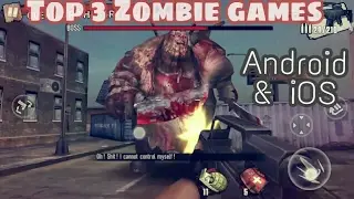 Top 3 Offline zombie Games Android & iOS Must play | Mac rax