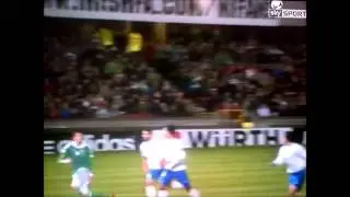 Kyle Lafferty's Ridiculous Dive, Northern Ireland vs Azerbaijan