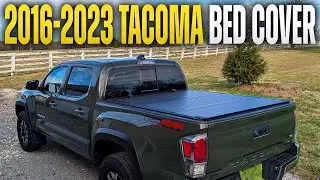 Установка чехла на кузов Toyota Tacoma 2016-2023 годов выпуска - складной OEDRO