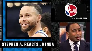Stephen A. reflects on Stephen Curry breaking the 3-PT record... kinda | NBA on ESPN