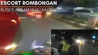 101# ESCORTING ROMBONGAN BUSER 690 KAB.BANJAR MENUJU KALTENG