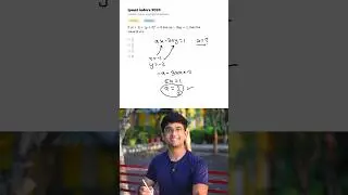 #IPMAT 2024 PYQ: If |x+1| + (y+2)^2 = 0 and ax - 3ay = 1, then the value of a is