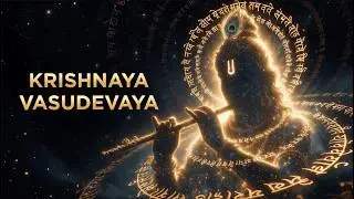 Krishna Mantra - Om Krishnaya Vasudevaya Haraye Paramatmane 108 Times | Bhakti Song | Krishna Bhajan