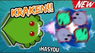 Mope.io - NEW KRAKEN WHIRLPOOL OF DOOM // BEST NEW ANIMAL AND ABILITY !! iHASYOU