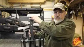 Ice Fishing Rod/Pole Holder: Mountable to Snowmobiles and ATV's