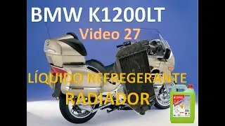 Proyecto BMW K1200LT. C&oacute;mo drenar el l&iacute;quido refrigerante y desmontar y limpiar los dos radiadores.