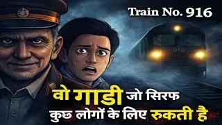 “Train No. 916 — Wo Raaz Jo Indian Railways छुपा रही है 🚆👻”