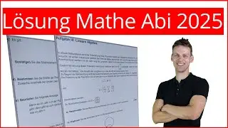 L&ouml;sung Mathe Abitur 2025 in Hamburg, Originalaufgabe von Lineare Algebra