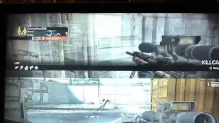COD Ghost Sniper TRICK SHOT!!!