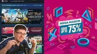 New Steam and Sony Mega March Sale - Relax and Browse For Deals With Me