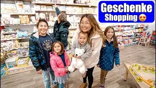 Weihnachtsgeschenke Shopping mit 4 Kindern 😍 Einkaufen f&uuml;r Bescherung 2022! Mamiseelen