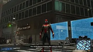 Spider-Man Uses Tony Stark&rsquo;s Avengers Suit | Marvel&rsquo;s Spider-Man PS5 4K Gameplay
