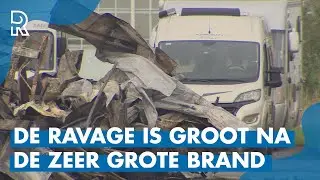 'Ons CAMPERLEVEN is gewoon AFGELOPEN' | Veel verdriet na VERWOESTENDE brand in BLEISWIJK
