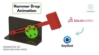 Hammer Drop Animation | SOLIDWORKS Animation | Keyshot Animation | Keyshot9 | CADable |