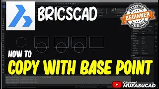 How To Copy With Base Point In BricsCAD