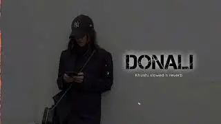 DONALI - HARKIRAT SANGHA _ STARBOY X _ RADIOACTIVE _ (slowed n reverb) #donali #punjabislowedsong