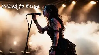Lucy Veyne - Wired to Burn - Cinematic Industrial Rock &bull; Dark Electro Anthem  (Official Music Video)