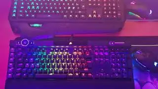 Corsair K100 RGB vs Logitech G910 .