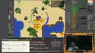 BESTIARY Frogs, Crabs, Seaguls,  45 Fire bomb spots TIBIA