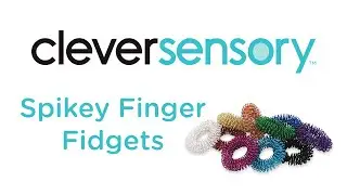 CleverSensory&trade; &ndash; Spikey Finger Fidgets