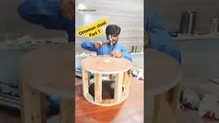 custmize ottoman stool part 1 #ytshorts #woodworking #wood #woodidea #woodwork