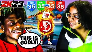 My Girlfriend made my Build and it was actually good!😳 NBA 2K23