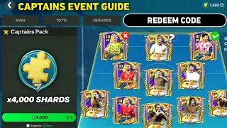 NOOO!! CAPTAINS EVENT FC MOBILE 25 | 4000 SHARDS = 111 OVR MESSI, RONALDO, CRUFFY CAPTAINS FC MOBILE