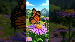 🐰 Honeybunny Tales | Soft Rhymes & ASMR for Kids 🌙 #butterfly #kidsplaying #shortsforkids