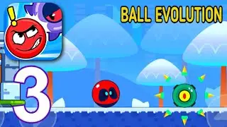 Ball Evolution, Bounce & Jump - Gameplay Walkthrough Part 3 - Levels 26,40 (iOS, Android)