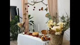 Thanksgiving Table Decor Setting | DIY fall decor
