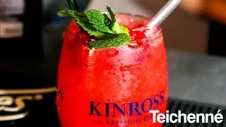 Cómo preparar Cocktail con ginebra frutos rojos PINK FLOYD by Teichenné