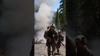 Massive Blast In The Valley 🌋🔥 | US Army Convoy Faces Chaos In The Jungle-Mountain Pass 🚨🇺🇸 #army