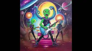 Cosmic Constellations Rocking the Universe (Rock Music)