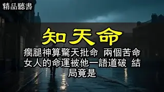 【知天命】瘸腿神算驚天批命，兩個苦命女人的命運被他一語道破，結局竟是…  #懸疑故事 #惊悚 #民間故事 #民间故事 #故事頻道 #故事分享 #已完結 #完結文