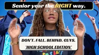 Top 5 high school senior MISTAKES that I WISH I knew EARLIER (making money, college prep & studying)