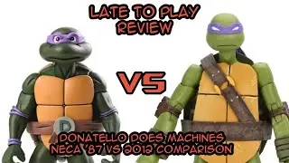 Filling the Shelves - NECA '87 vs 2012 Donatello