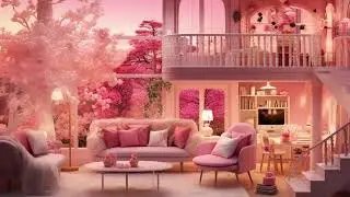 Fall Barbie Dreamhouse | Barbieland | Lofi Hip Hop | Study Music, Relaxing Music